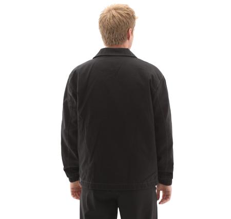 Timberland Washed Duck Canvas Insulated Coach Jacke Erkek Ceket Siyah Timberland Washed Duck Canvas Insulated Coach Jacke Erkek Ceket Siyah