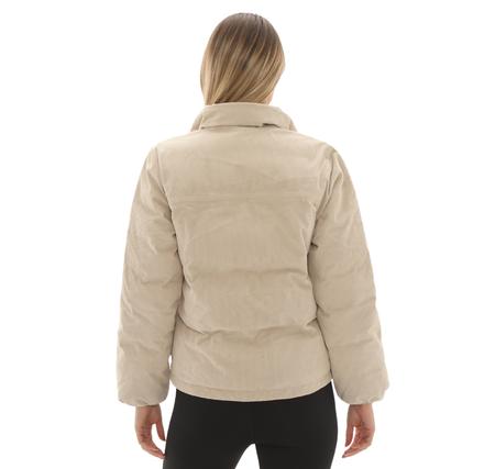 Timberland Welch Mountaın Synthetic Insulated Wp Co Kadın Mont Krem