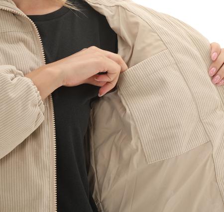 Timberland Welch Mountaın Synthetic Insulated Wp Co Kadın Mont Krem