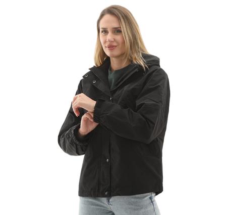 Timberland Wınnıck Waterproof 3In1 Jacket - Fleece Kadın Mont Siyah