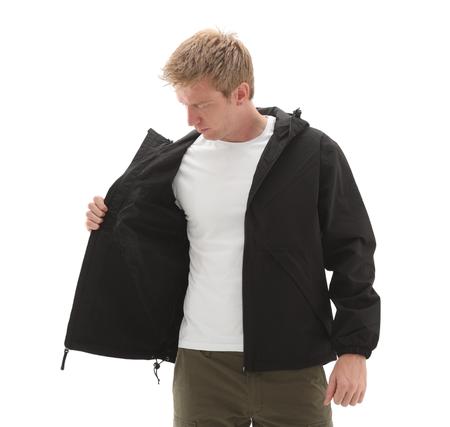 Timberland Wınnıck Waterproof Shell Jacket Erkek Yağmurluk-Rüzgarlık Siyah