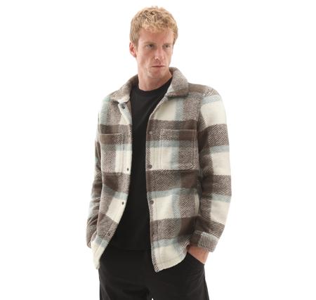 Timberland Wool Blend Shacket Erkek Ceket Gri Timberland Wool Blend Shacket Erkek Ceket Gri