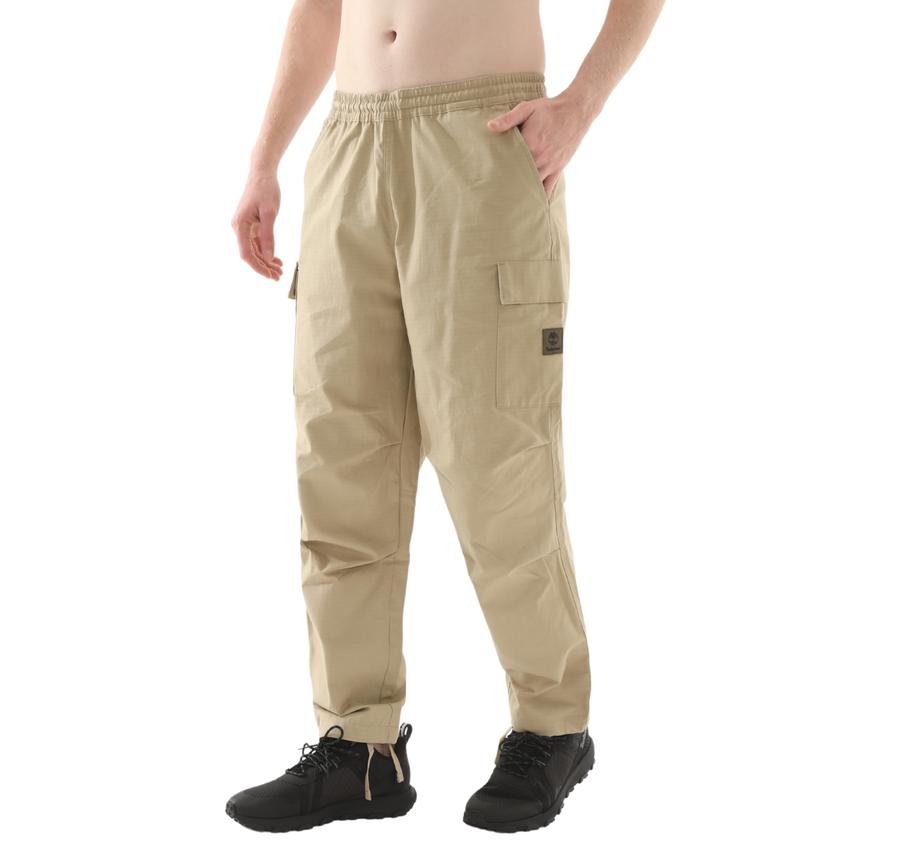 Timberland Woven Badge Ripstop Cargo Pant Erkek Eşofman Altı Haki Timberland Woven Badge Ripstop Cargo Pant Erkek Eşofman Altı Haki
