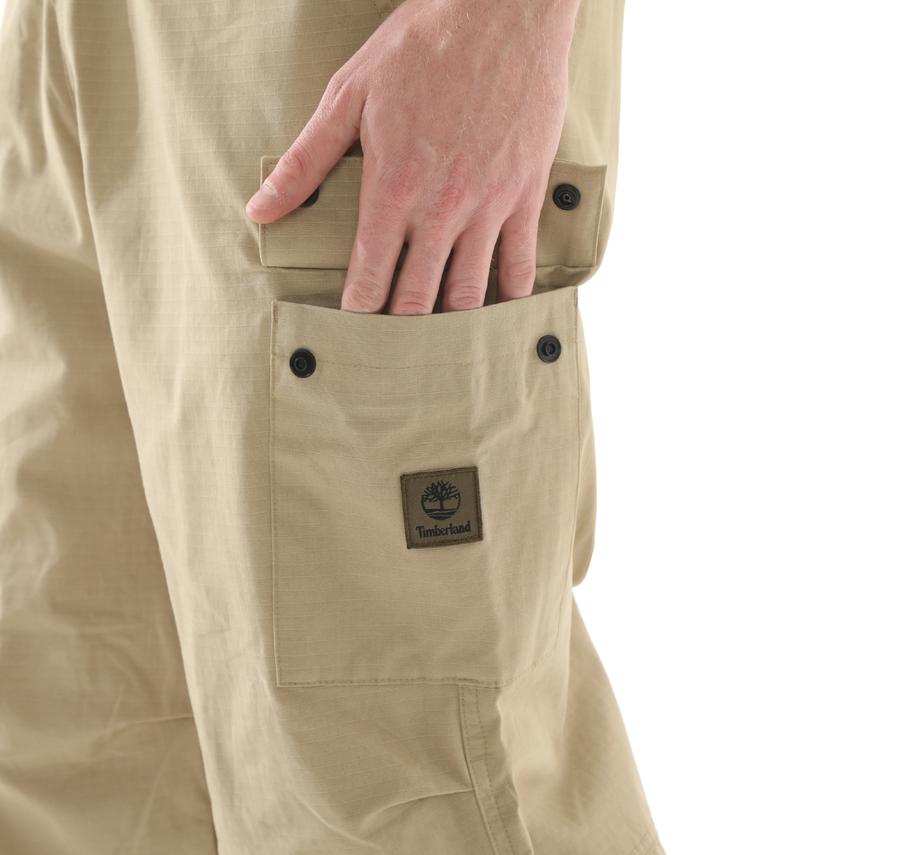 Timberland Woven Badge Ripstop Cargo Pant Erkek Eşofman Altı Haki Timberland Woven Badge Ripstop Cargo Pant Erkek Eşofman Altı Haki
