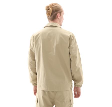 Timberland Woven Badge Ripstop Coach Jacket Erkek Ceket Haki