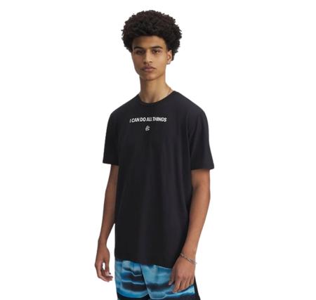 Under Armour Curry Playable Tee 2 Erkek T-Shirt Siyah Under Armour Curry Playable Tee 2 Erkek T-Shirt Siyah