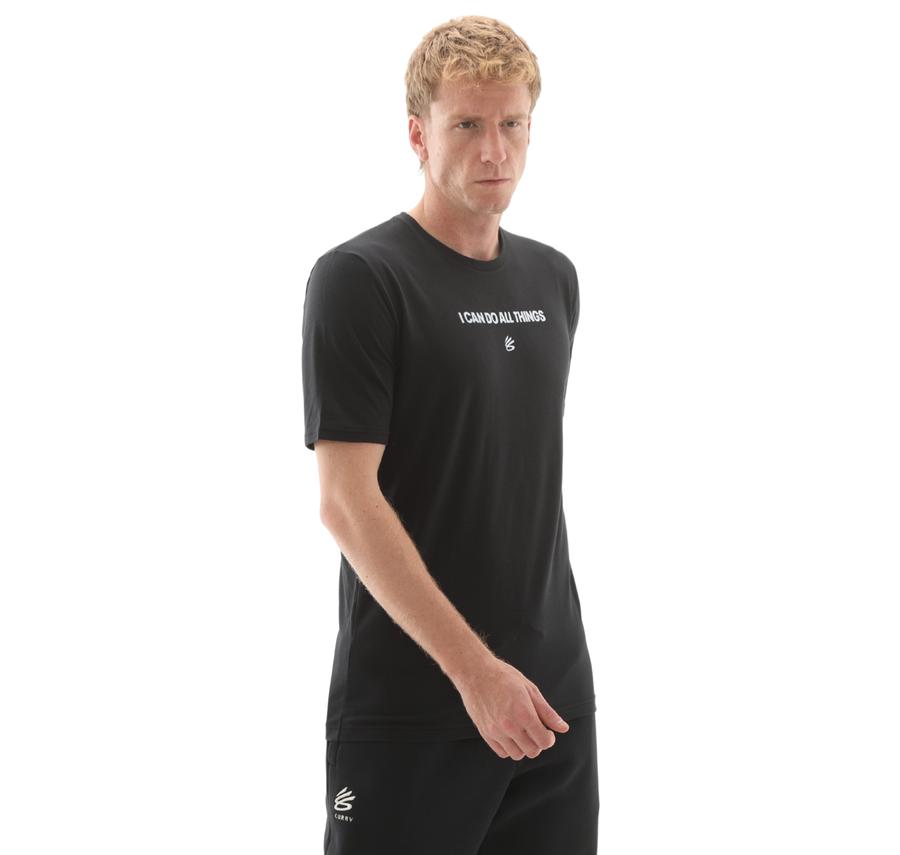 Under Armour Curry Playable Tee 2 Erkek T-Shirt Siyah Under Armour Curry Playable Tee 2 Erkek T-Shirt Siyah