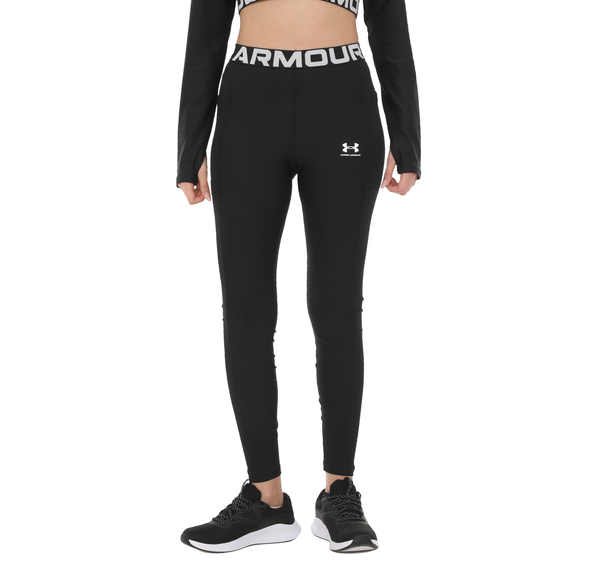 Женские тайтсы Under Armour Heatgear Rib Legging Tayt