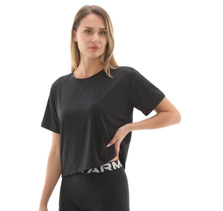 Under Armour Motion Ss Kadın T-Shirt Siyah Under Armour Motion Ss Kadın T-Shirt Siyah