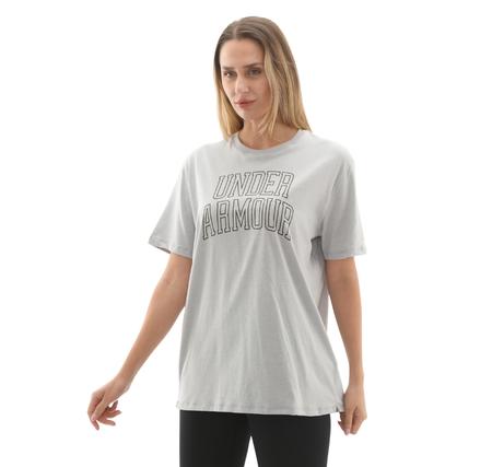 Under Armour Rival Os Campus Tee Kadın T-Shirt Gri Under Armour Rival Os Campus Tee Kadın T-Shirt Gri