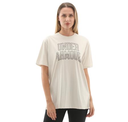 Under Armour Rival Os Campus Tee Kadın T-Shirt Bej Under Armour Rival Os Campus Tee Kadın T-Shirt Bej