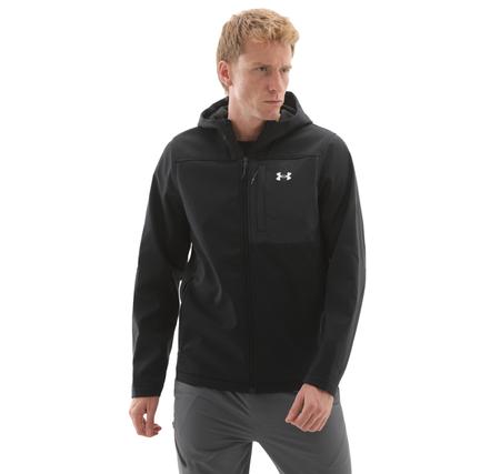Under Armour Shıeld Hooded Jacket Erkek Ceket Siyah