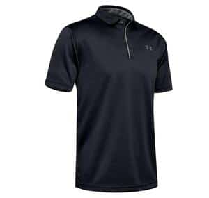 Under Armour Tech Polo Erkek T-Shirt Siyah