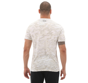 Under Armour Ua Abc Camo Ss Erkek T-Shirt Beyaz