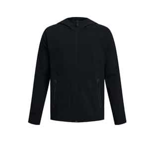 Under Armour Ua B Unstoppable Full Zip Çocuk Yağmurluk-Rüzgarlık Siyah