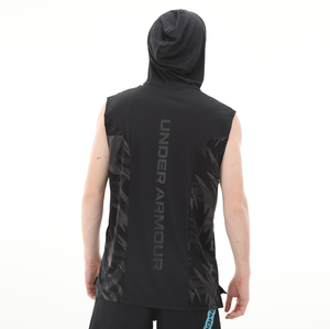 Under Armour Ua Baselıne Tank Hoodıe Erkek T-Shirt Siyah