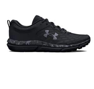 Under Armour Ua Charged Assert 10 Camo Erkek Spor Ayakkabı Siyah