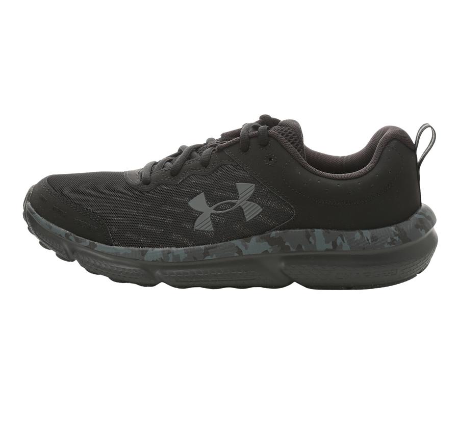 Under Armour Ua Charged Assert 10 Camo Erkek Spor Ayakkabı Siyah