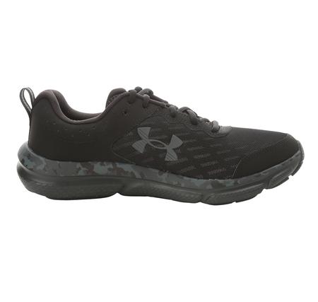 Under Armour Ua Charged Assert 10 Camo Erkek Spor Ayakkabı Siyah