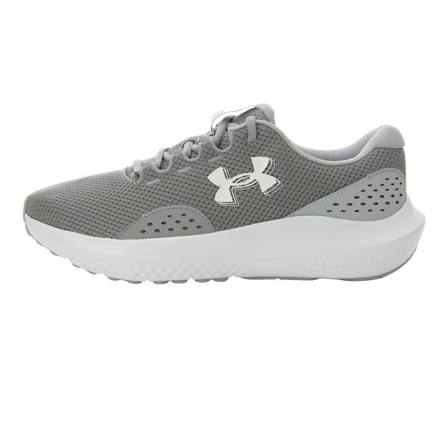 Under Armour Ua Charged Surge 4 Erkek Spor Ayakkabı Gri