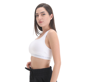 Under Armour Ua Crossback Mid Bra Kadın Büstiyer Krem