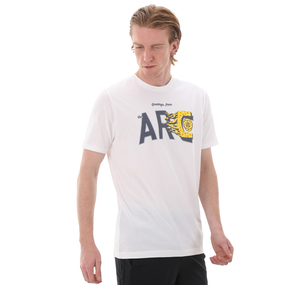 Under Armour Ua Curry Arc Ss Erkek T-Shirt Beyaz