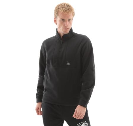 Under Armour Ua Expanse Fleece Hz Erkek Sweatshirt Siyah