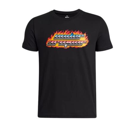 Under Armour Ua Flame Wm Ss Çocuk T-Shirt Siyah Under Armour Ua Flame Wm Ss Çocuk T-Shirt Siyah