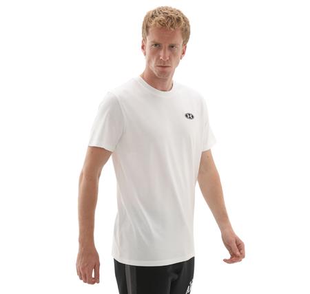 Under Armour Ua Hw Lc Patch Ss Erkek T-Shirt Beyaz Under Armour Ua Hw Lc Patch Ss Erkek T-Shirt Beyaz