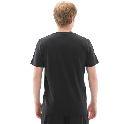 Under Armour Ua Icon Hwt Tee Taping Erkek T-Shirt Siyah