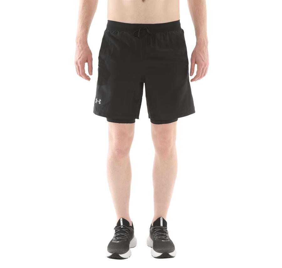 Under Armour Ua Launch 7'' 2-In-1 Shorts Erkek Şort Ve Kapri Siyah Under Armour Ua Launch 7'' 2-In-1 Shorts Erkek Şort Ve Kapri Siyah