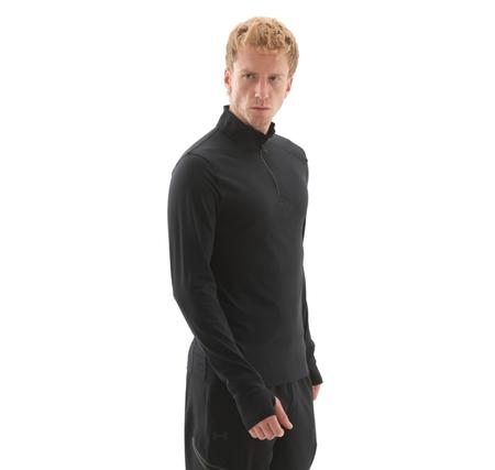 Under Armour Ua Launch Pro 1-4 Zıp Erkek Sweatshirt Siyah