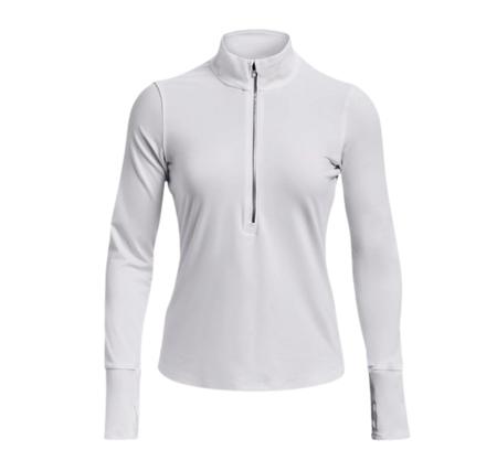 Under Armour Ua Launch Pro Half Zip Kadın Sweatshirt Beyaz Under Armour Ua Launch Pro Half Zip Kadın Sweatshirt Beyaz