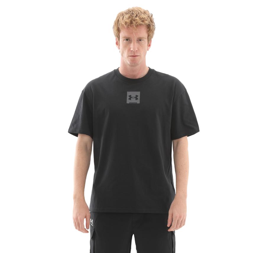 Under Armour Ua M Hw Os Sm Box Ss Erkek T-Shirt Siyah Under Armour Ua M Hw Os Sm Box Ss Erkek T-Shirt Siyah