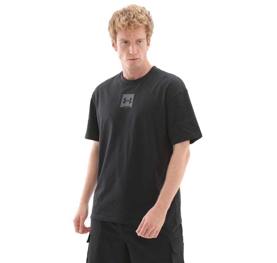 Under Armour Ua M Hw Os Sm Box Ss Erkek T-Shirt Siyah Under Armour Ua M Hw Os Sm Box Ss Erkek T-Shirt Siyah