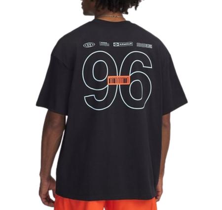 Under Armour Ua M Hwt Hoops Mix Tape Ss Erkek T-Shirt Siyah