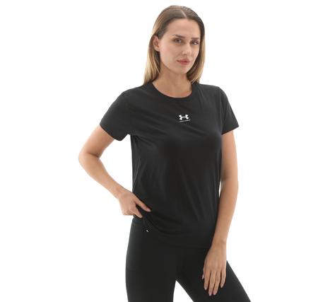 Under Armour Ua Rival Core Ss Kadın T-Shirt Siyah