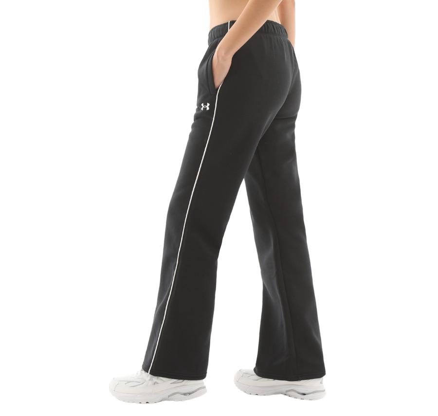 Under Armour Ua Rival Flc Piped Pant Kadın Eşofman Altı Siyah Under Armour Ua Rival Flc Piped Pant Kadın Eşofman Altı Siyah