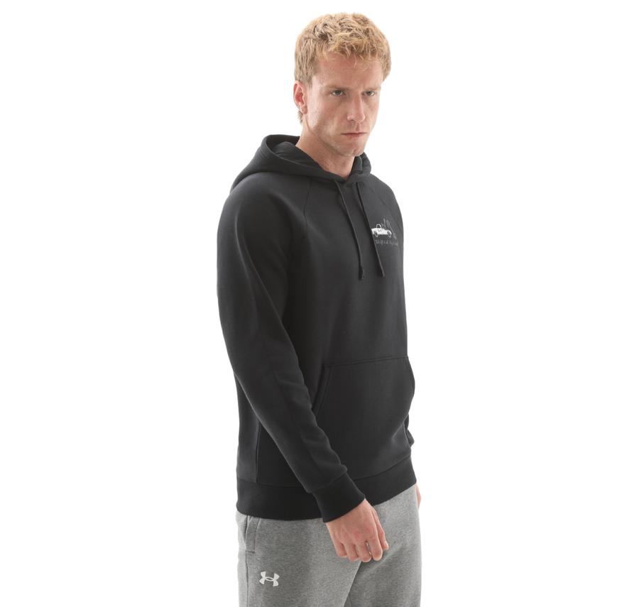 Under Armour Ua Rival Fleece Hbr Logo Hd Erkek Sweatshirt Siyah Under Armour Ua Rival Fleece Hbr Logo Hd Erkek Sweatshirt Siyah