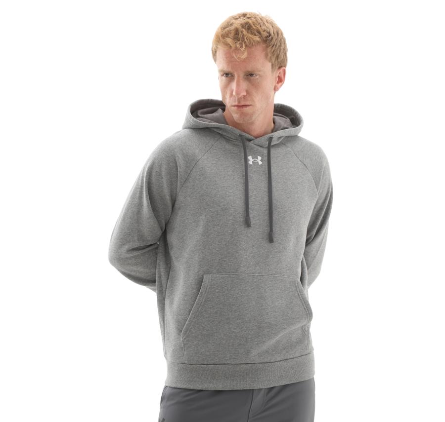 Under Armour Ua Rival Fleece Hoodie Erkek Sweatshirt Gri Under Armour Ua Rival Fleece Hoodie Erkek Sweatshirt Gri