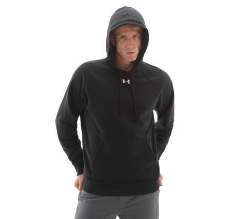 Under Armour Ua Rival Fleece Hoodie Erkek Sweatshirt Siyah