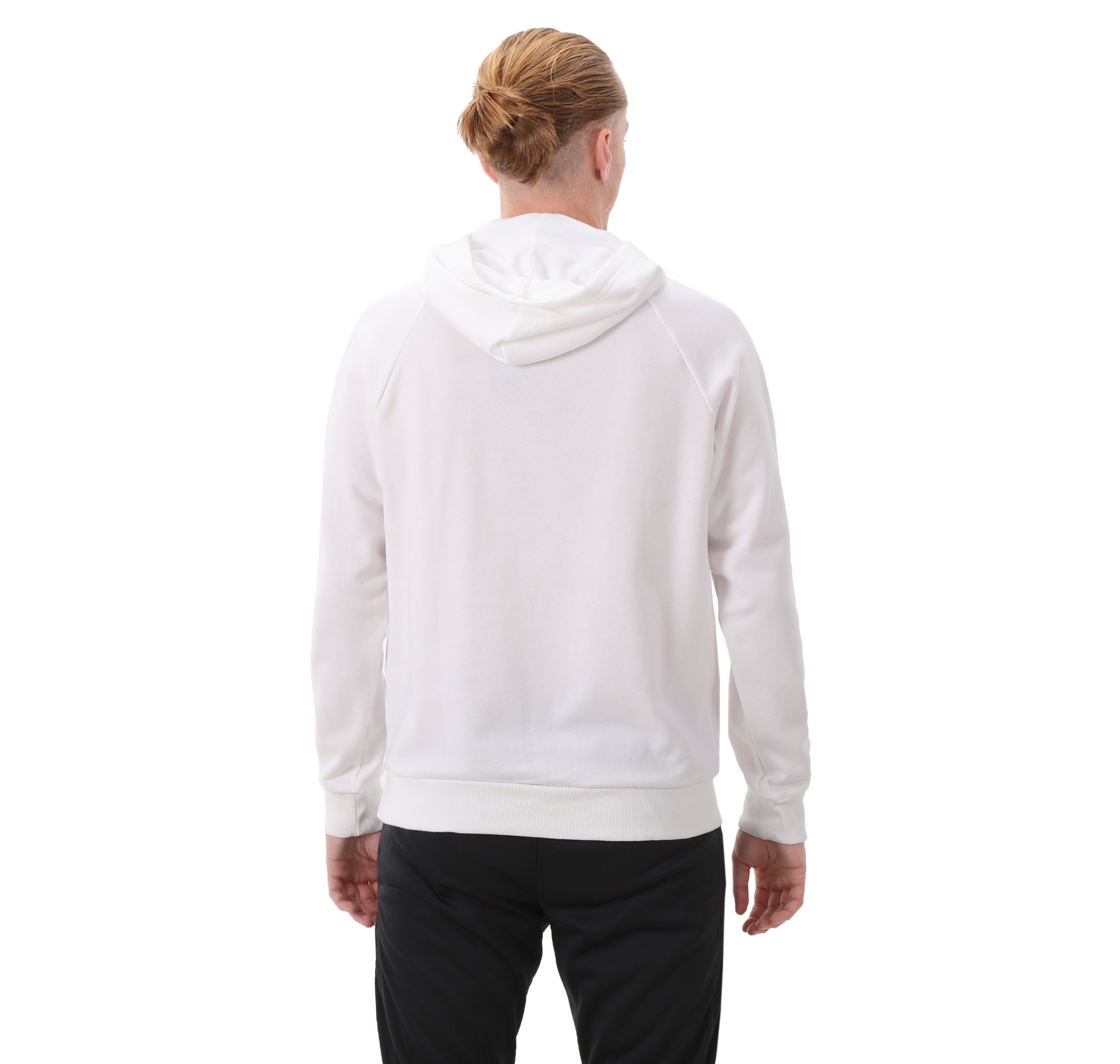 Under Armour Ua Rival Fleece Logo Hd Erkek Beyaz Sweatshirt| Sneakscloud