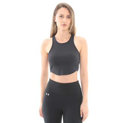Under Armour Ua Rival Rib Tank Kadın T-Shirt Siyah
