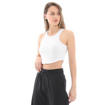 Under Armour Ua Rival Rib Tank Kadın T-Shirt Beyaz