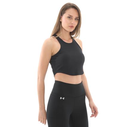 Under Armour Ua Rival Rib Tank Kadın T-Shirt Siyah