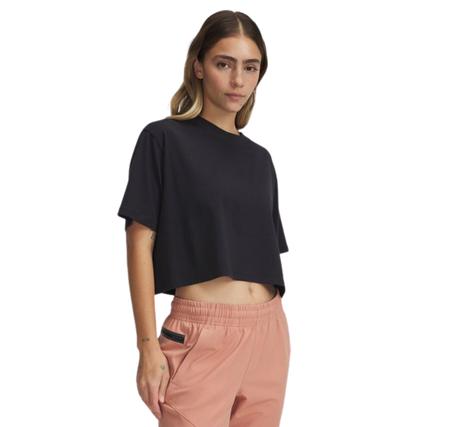 Under Armour Ua Rival Ss Kadın T-Shirt Siyah