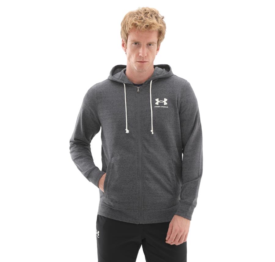 Under Armour Ua Rival Terry Lc Fz Erkek Ceket Antrasit Under Armour Ua Rival Terry Lc Fz Erkek Ceket Antrasit