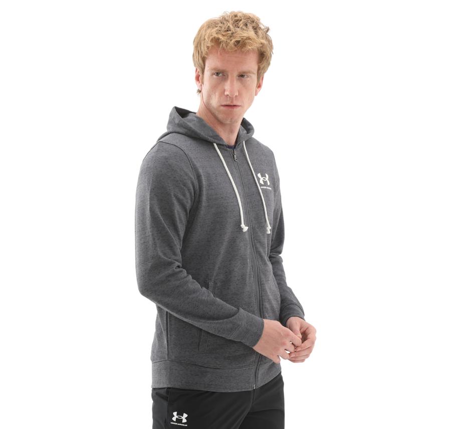 Under Armour Ua Rival Terry Lc Fz Erkek Ceket Antrasit Under Armour Ua Rival Terry Lc Fz Erkek Ceket Antrasit
