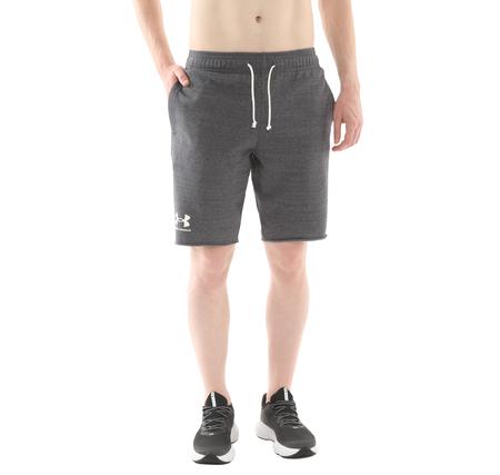 Under Armour Ua Rıval Terry Short Erkek Şort Ve Kapri Gri