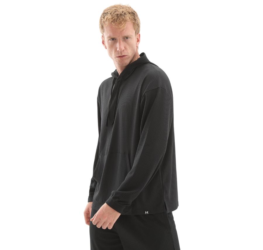 Under Armour Ua Rival Waffle Hoodie Erkek Sweatshirt Siyah Under Armour Ua Rival Waffle Hoodie Erkek Sweatshirt Siyah
